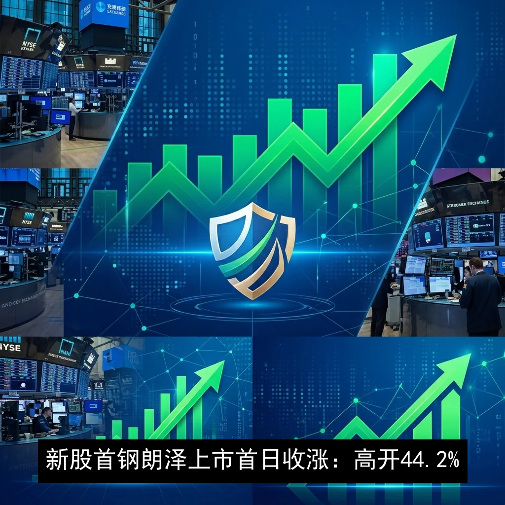 新股首钢朗泽上市首日收涨：高开44.2%