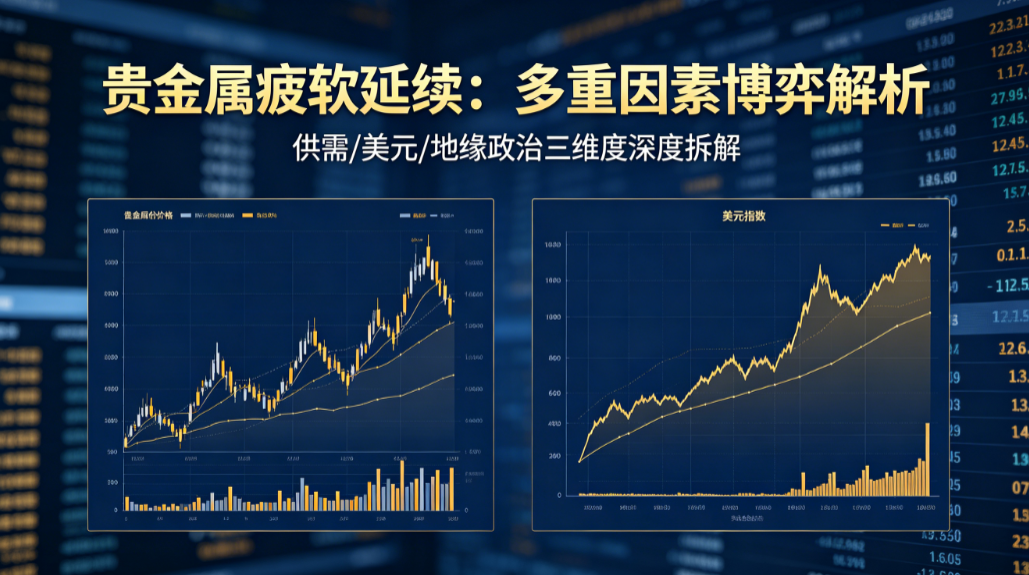 贵金属疲软延续，多重因素博弈解析