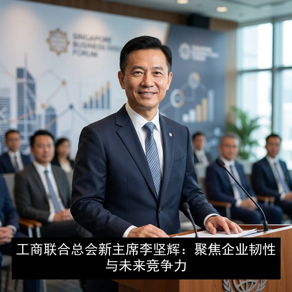 工商联合总会新主席李坚辉：聚焦企业韧性与未来竞争力